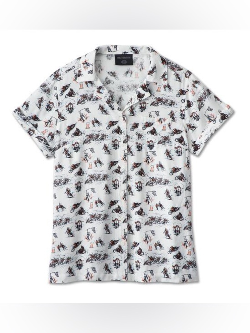 Harley Davidson | Women’s Twisty Aloha Short Sleeve Shirt